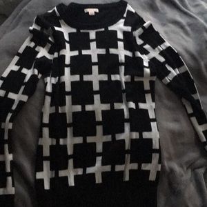 Target cross cross sweater